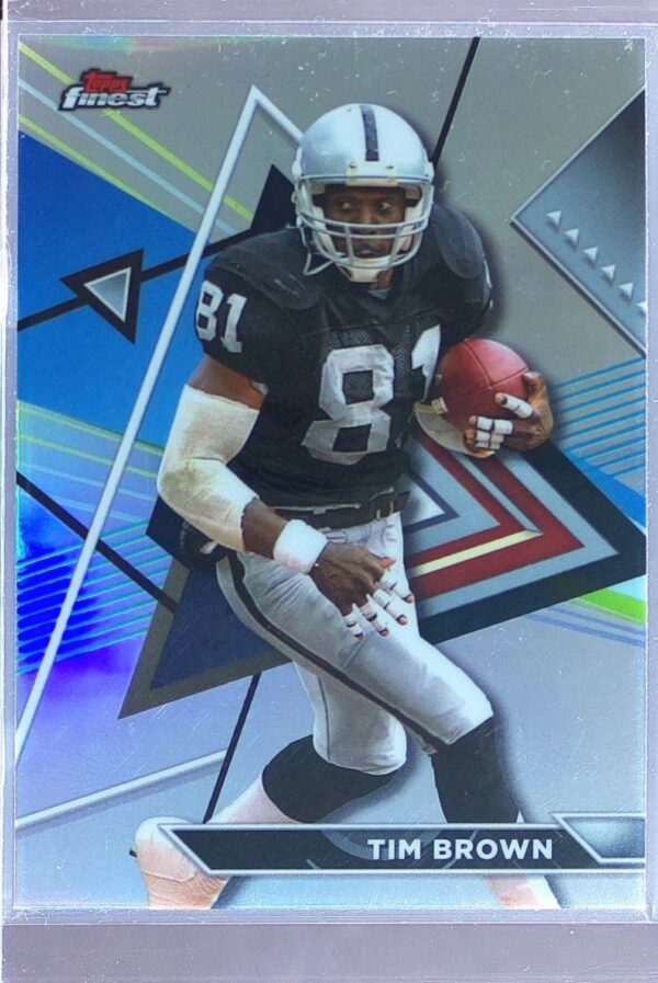 2023 Topps Composite Tim Brown Finest Refractor #228 Raiders