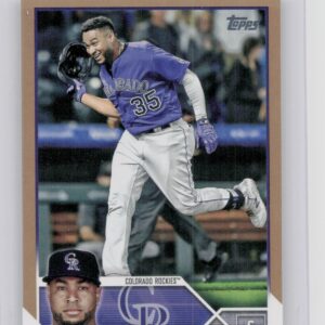 2023 Topps Elias Diaz Gold #648 Rockies