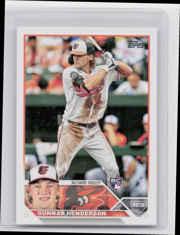 2023 Topps Gunnar Henderson #206 Orioles