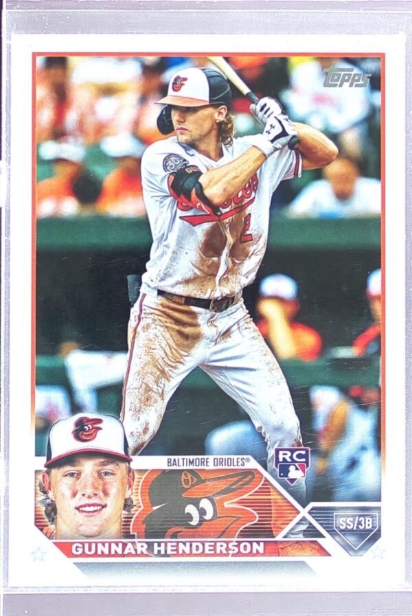 2023 Topps Gunnar Henderson RC #206 Orioles