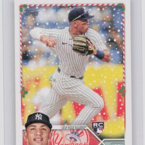 2023 Topps Holiday Oswald Peraza Rookie #H157 Yankees