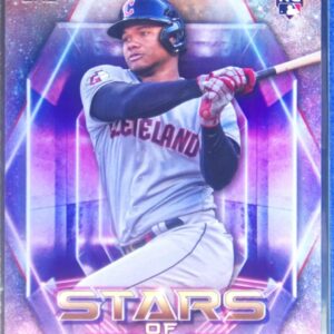 2023 Topps Oscar Gonzalez RC #SMLB-43 Guardians Stars of MLB