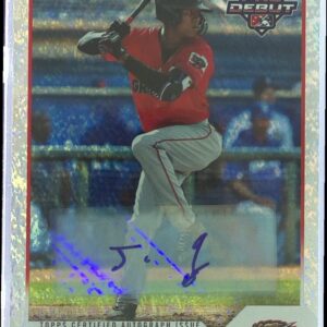 2023 Topps Pro Debut Juan Guerrero Auto /199 #PD-158 Grizzlies Autograph Sparkle