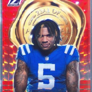 2023 Zenith Anthony Richardson #26 Colts Zeal of Approval Red