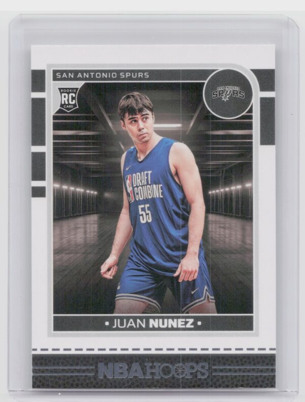 2024-25 Hoops Juan Núñez RC #266 Spurs