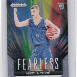 2024-25 Panini Prizm Draft Picks Nikola Topic RC #12 Fearless
