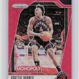 2024-25 Panini Prizm Monopoly Scottie Barnes Red Prizms #67 Raptors