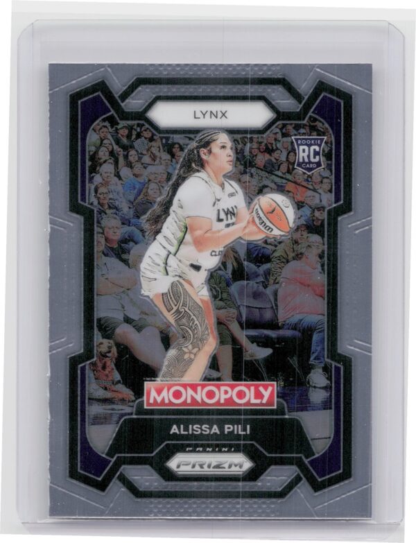 2024-25 Panini Prizm Monopoly WNBA Alissa Pili RC 72 Lynx