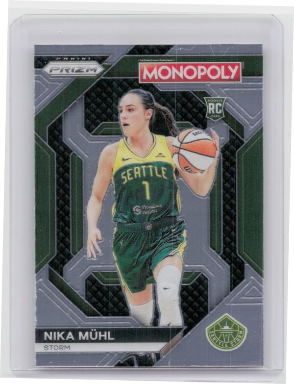 2024-25 Panini Prizm Monopoly WNBA Nika Mühl RC WNBA26 Storm All Star