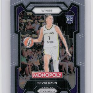 2024-25 Panini Prizm Monopoly WNBA Sevgi Uzun RC 22 Wings