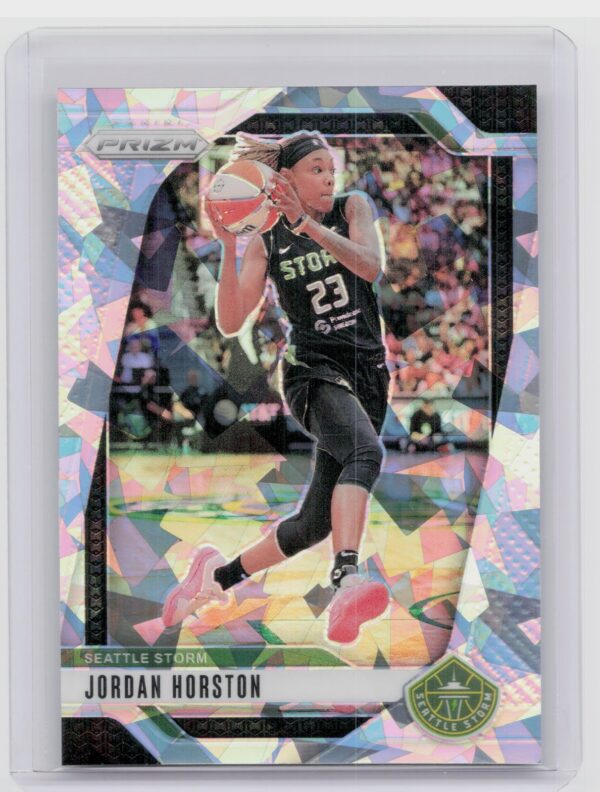 2024-25 Panini Prizm WNBA Jordan Horston Ice Prizms #103 Storm