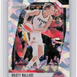 2024-25 Panini Prizm WNBA Kristy Wallace Ice Prizms #133 Fever