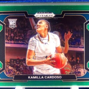 2024-25 Prizm Draft Picks Kamilla Cardoso Prizms Green VAR #59 Gamecocks