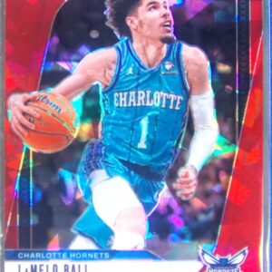 2024-25 Prizm LaMelo Ball Prizms Red Ice #30 Hornets
