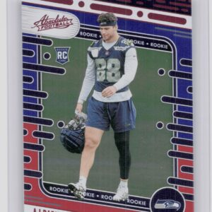2024 Absolute AJ Barner Red and Blue RC #184 Seahawks