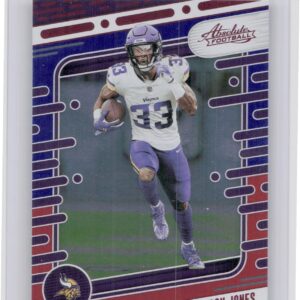 2024 Absolute Aaron Jones Red and Blue 71 Vikings