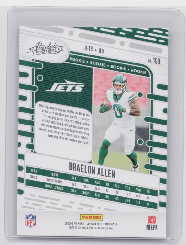 2024 Absolute Braelon Allen Red and Blue RC 190 Jets - Image 3