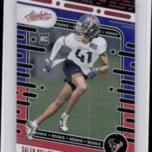 2024 Absolute Calen Bullock Red and Blue RC 165 Texans