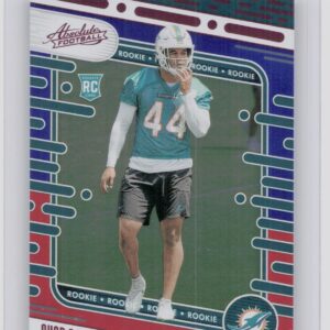 2024 Absolute Chop Robinson Red and Blue RC #121 Dolphins