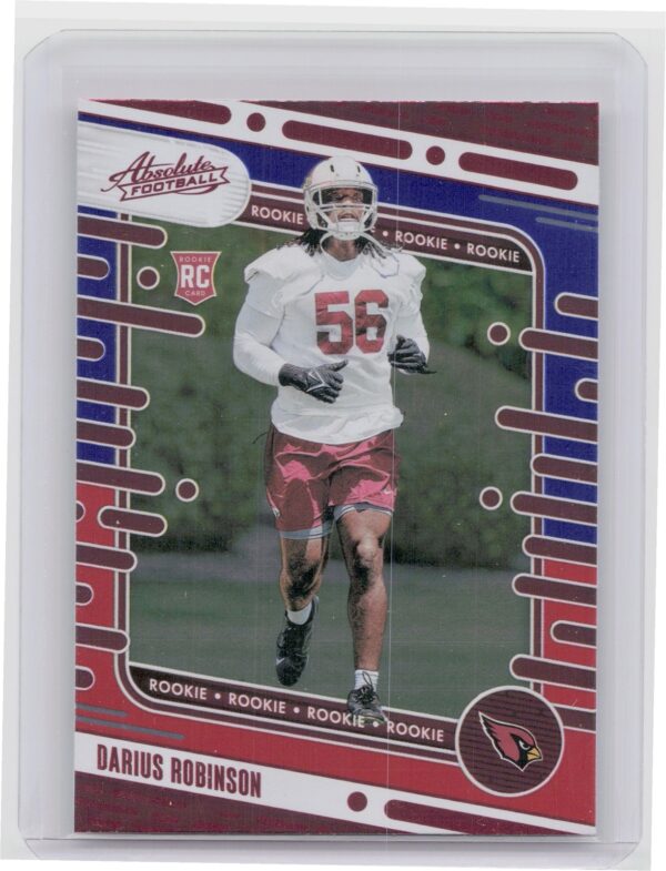2024 Absolute Darius Robinson Red and Blue RC 127 Cardinals