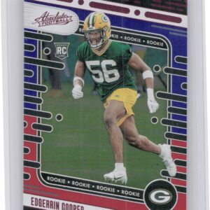 2024 Absolute Edgerrin Cooper Red and Blue RC 145 Packers