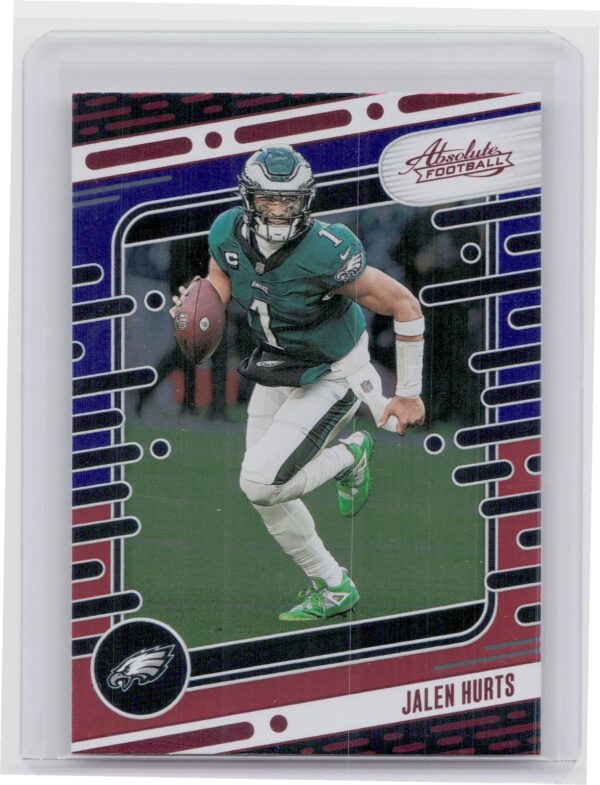 2024 Absolute Jalen Hurts Red and Blue 86 Eagles