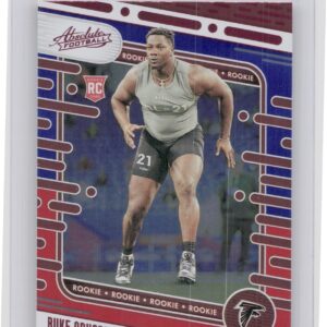 2024 Absolute Ruke Orhorhoro Red and Blue RC #135 Falcons