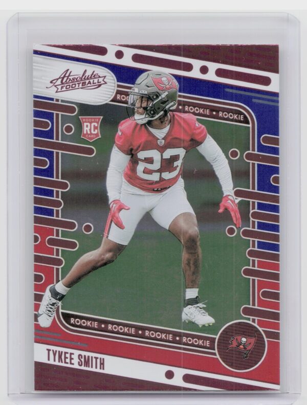 2024 Absolute Tykee Smith Red and Blue RC 172 Buccaneers