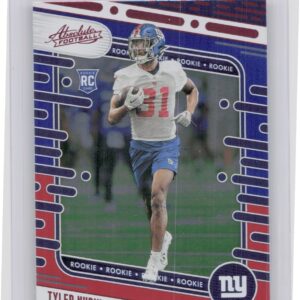 2024 Absolute Tyler Nubin Red and Blue RC #147 Giants