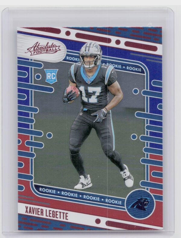 2024 Absolute Xavier Legette Red and Blue 132 Panthers