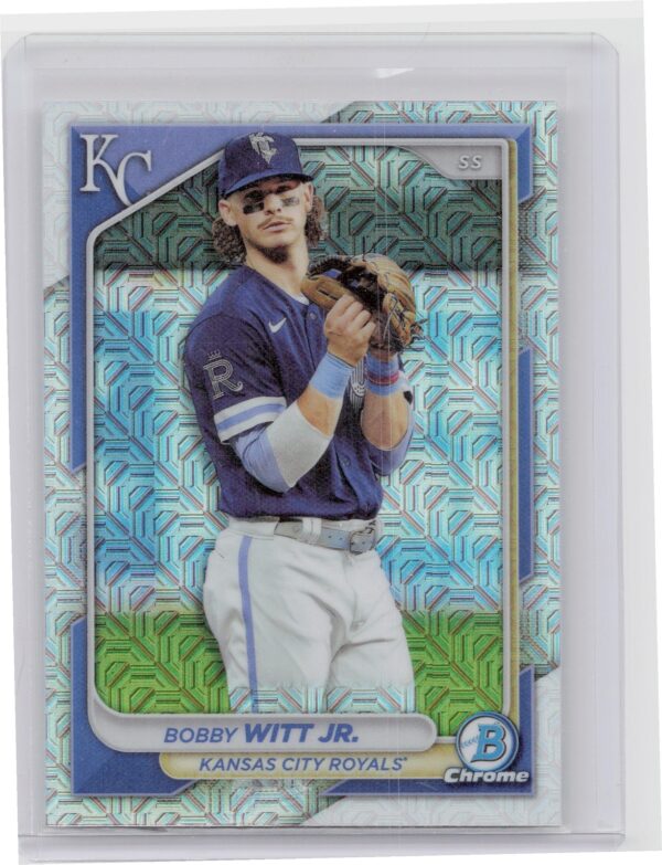 2024 Bowman Bobby Witt Jr. Chrome Mojo Refractors #59 Royals