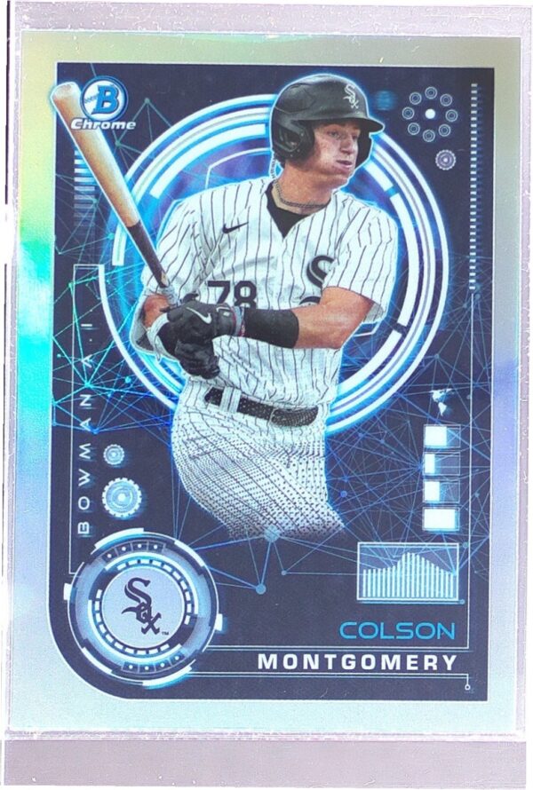 2024 Bowman Colson Montgomery #BAI-9 Sox Bowman A.I.
