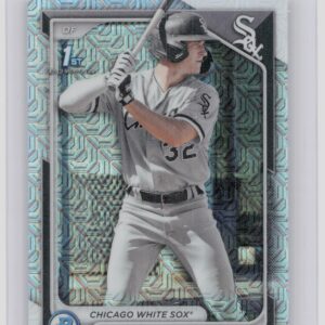 2024 Bowman Jacob Burke #BCP-116 Sox Chrome Prospects Mojo Refractors