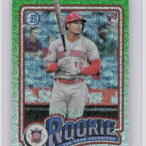 2024 Bowman Noelvi Marte #ROY-4 Reds Rookie of the Year Favorites Mojo Refractor