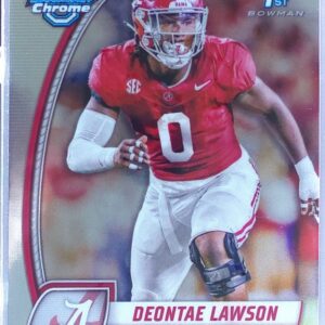2024 Bowman University Chrome Deontae Lawson #58 Tide