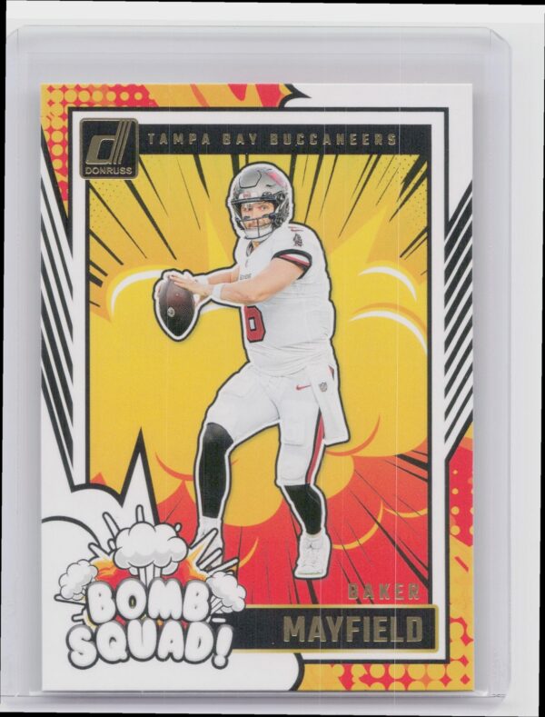 2024 Donruss Baker Mayfield Bomb Squad 14 Buccaneers