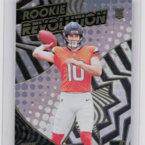 2024 Donruss Bo Nix 12 Broncos Rookie Revolution