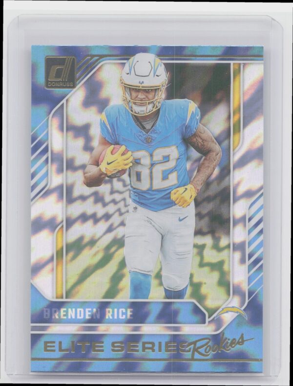 2024 Donruss Brenden Rice 14 Chargers The Elite Series Rookies