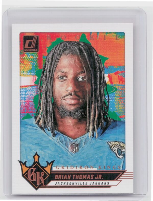 2024 Donruss Brian Thomas Jr. 8 Jaguars Rookie Gridiron Kings