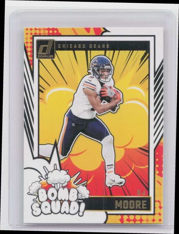 2024 Donruss D.J. Moore 23 Bears Bomb Squad
