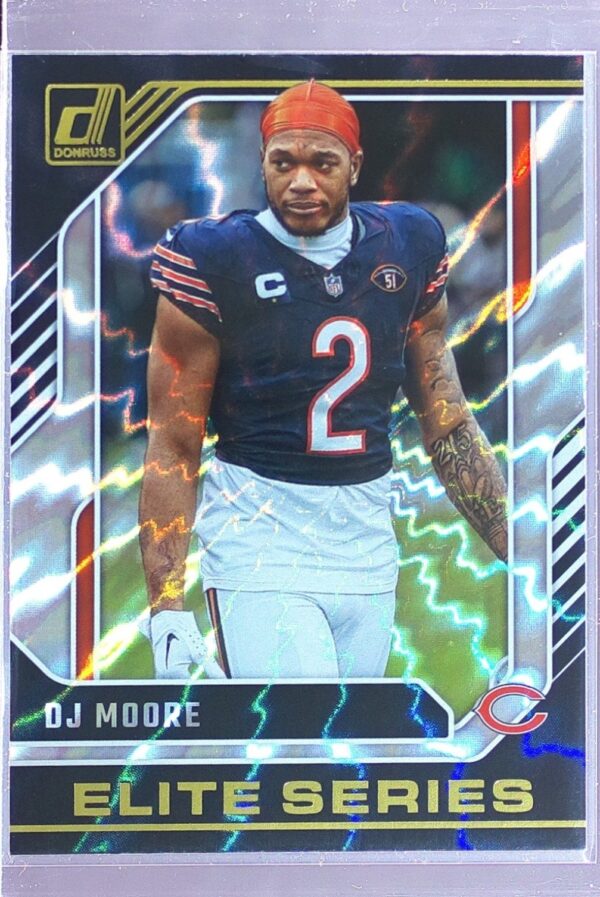 2024 Donruss DJ Moore 26 Bears The Elite Series