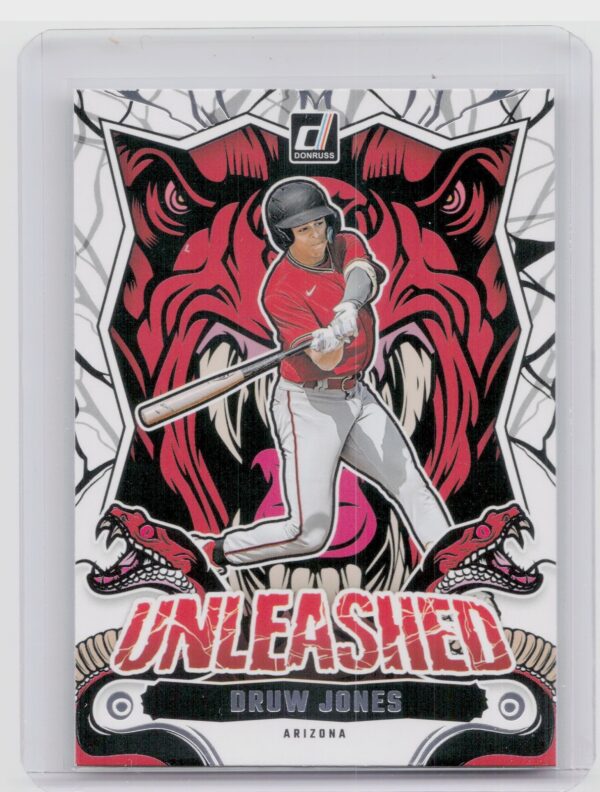 2024 Donruss Druw Jones Unleashed  #1 Diamondbacks