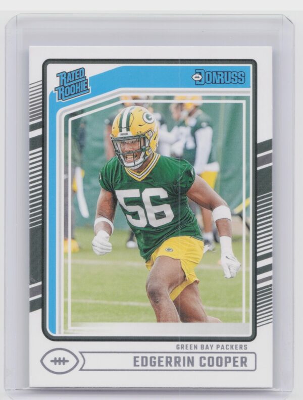 2024 Donruss Edgerrin Cooper RC 325 Packers