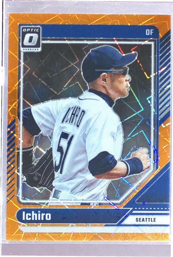 2024 Donruss Ichiro Optic Orange Velocity Prizm #75 Mariners