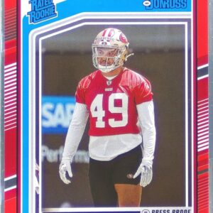 2024 Donruss Isaac Guerendo Press Proof Red RC 336 49ers
