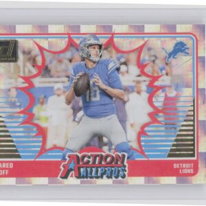 2024 Donruss Jared Goff #3 Lions Action All Pros