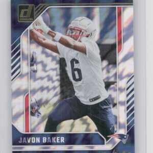 2024 Donruss Javon Baker RC 26 Patriots The Elite Series Rookies