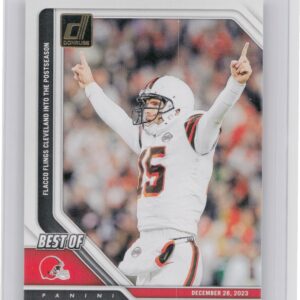 2024 Donruss Joe Flacco 4 Browns Best of Panini Instant