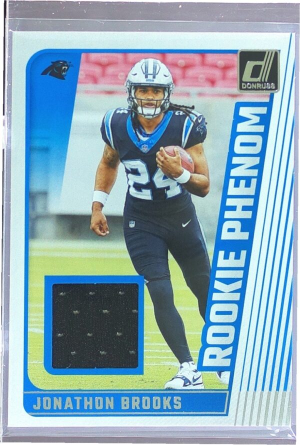 2024 Donruss Jonathon Brooks JSY RC RPJ-JBR Panthers Rookie Phenom Jerseys