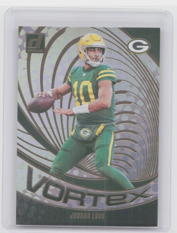 2024 Donruss Jordan Love #VOR-CKU Packers Vortex